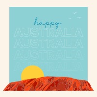 Australia Uluru Instagram Post