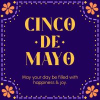 Cinco Party Instagram Post Design