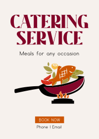 Food Caterer Poster example 4