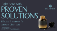 Skin Acne Solutions Animation