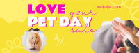 Love Your Pet Day Sale Facebook Cover Design