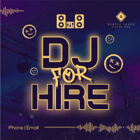 Hiring Party DJ Instagram Post