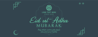 Blessed Eid ul-Adha Facebook Cover