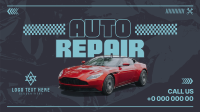 Auto Repair Service Animation