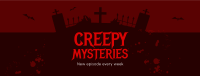 Creepy Mysteries  Facebook Cover Image Preview