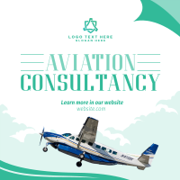 Aviation Pilot Consultancy Instagram Post Design