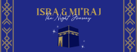 Isra and Mi'raj Facebook Cover Image Preview