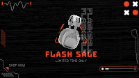 Tech Flash Sale Facebook Event Cover