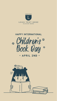 Children's Book Day Instagram Story