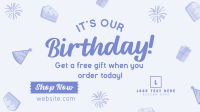 Business Birthday Promo Facebook Event Cover