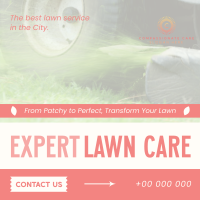 Minimalist Lawn Care Experts Instagram Post Image Preview