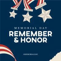 Memorial Day Instagram Post Design