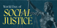 World Day of Social Justice Twitter Post