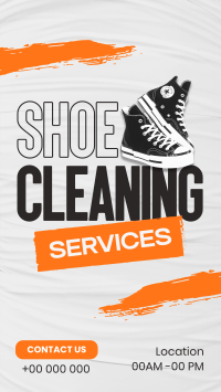 Shoe Cleaning Services TikTok Video