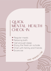 Mental Health Check Flyer