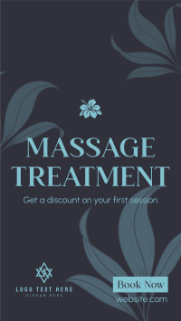 Massage Therapy Service Instagram Story