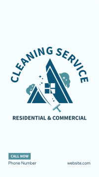 House Cleaning Service Facebook Story