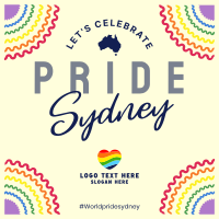 Sydney Pride Instagram Post Design