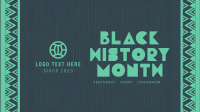 History Celebration Month Facebook Event Cover