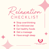 Healthy Checklist Instagram Post