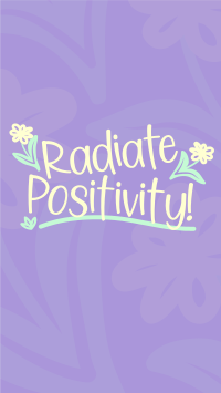 Radiate Positivity Facebook Story