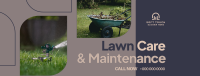 Lawn Care & Maintenance Facebook Cover