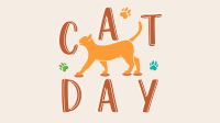 Happy Cat Day Video Design