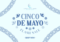 Fiesta Flash Sale Postcard