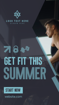 Get Fit This Summer Facebook Story