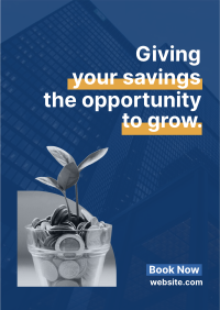 Grow Your Savings Flyer