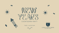 New Year Countdown Party Facebook Event Cover