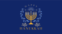 Happy Hanukkah Facebook Event Cover