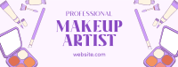 Makeup Artist for Hire Facebook Cover Image Preview