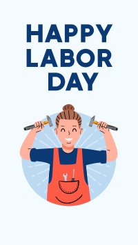 Labor Day Greeting Facebook Story