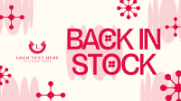 Geometric Back In Stock Animation