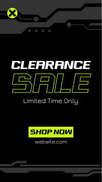 Techno Clearance Sale Instagram Story