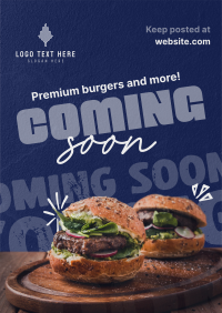 Burgers & More Coming Soon Poster