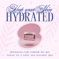 Skincare Hydration Benefits Instagram Post