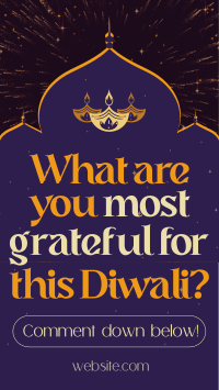 Diwali Gratefulness Tradition Instagram Reel