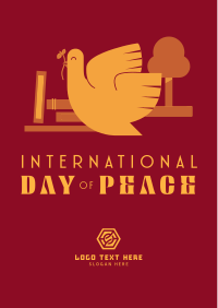 Simple Peace Day Flyer