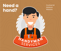 Handyman Services Facebook Post