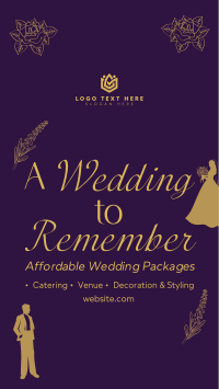 Affordable Wedding Packages Video