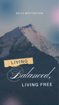 Living Balanced & Free Video