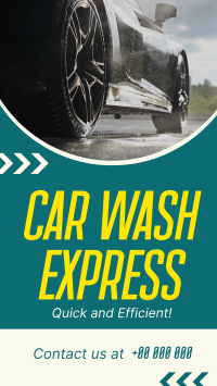 Car Wash Express Facebook Story