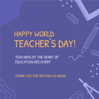 Happy Teacher's Day Instagram Post