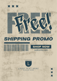 Street Style Shipping Flyer