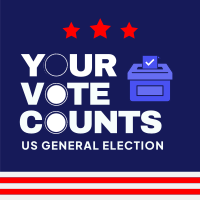 Vote Matters Instagram Post Design