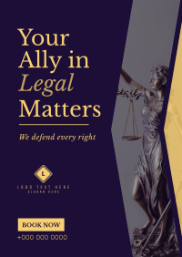 Legal Matters Expert Flyer