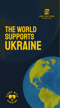 The World Supports Ukraine Facebook Story