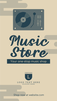 Premium Music Store Facebook Story